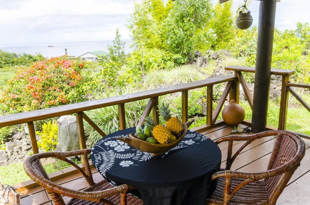 Cabanas Moai 앙가로아 외부 사진