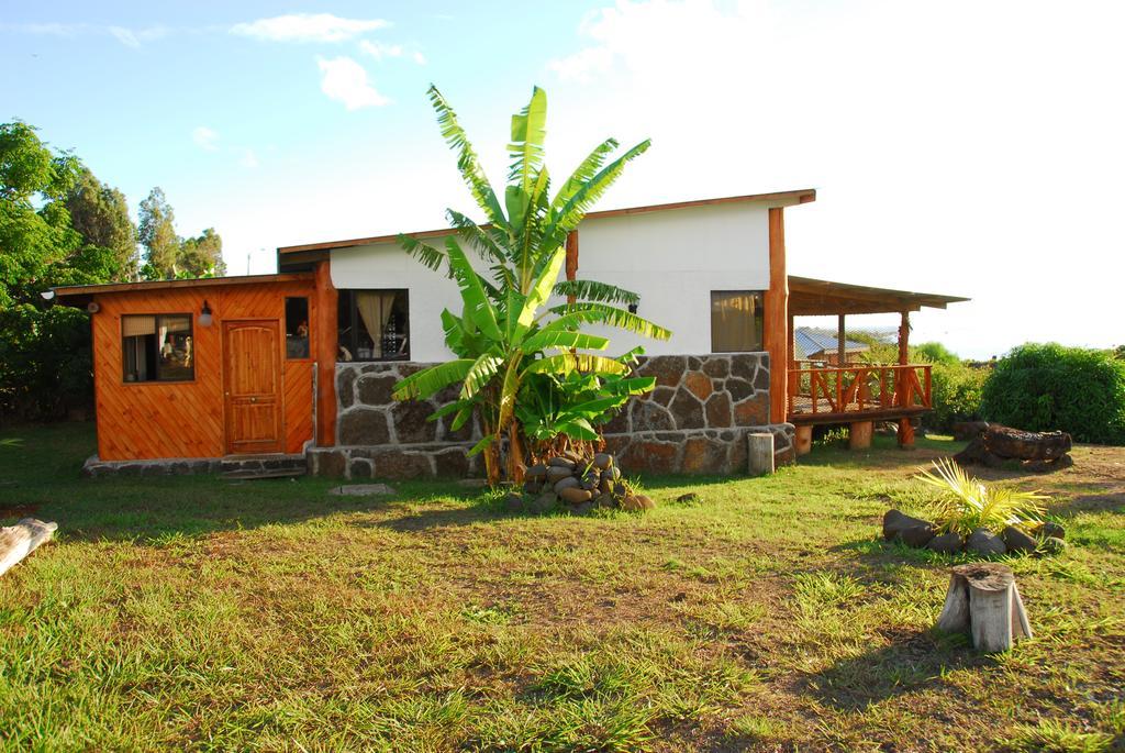 Cabanas Moai 앙가로아 외부 사진
